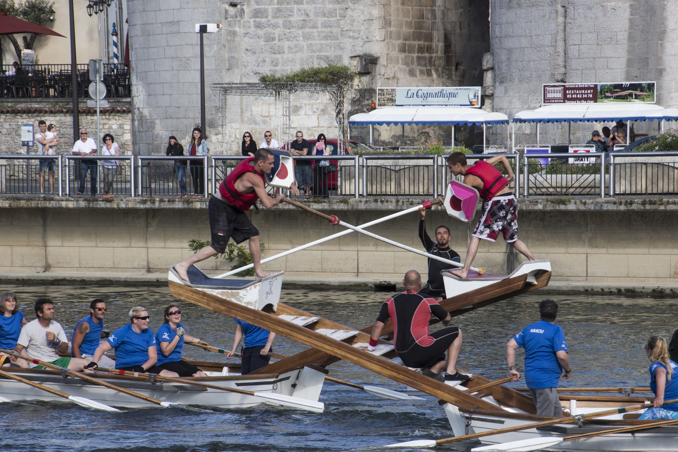 Read more about the article Joute nautique水上槍競技 – 法國Cognac干邑