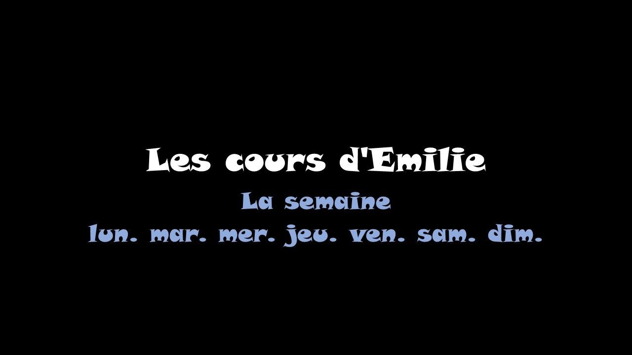 Read more about the article 【學法語】星期